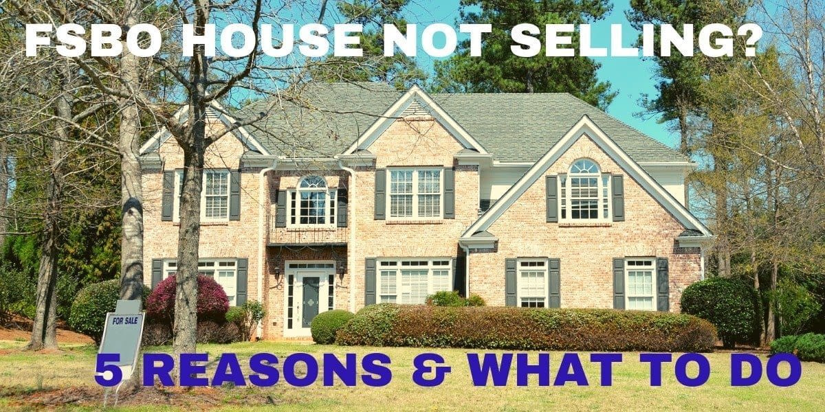 what to do if house is not selling